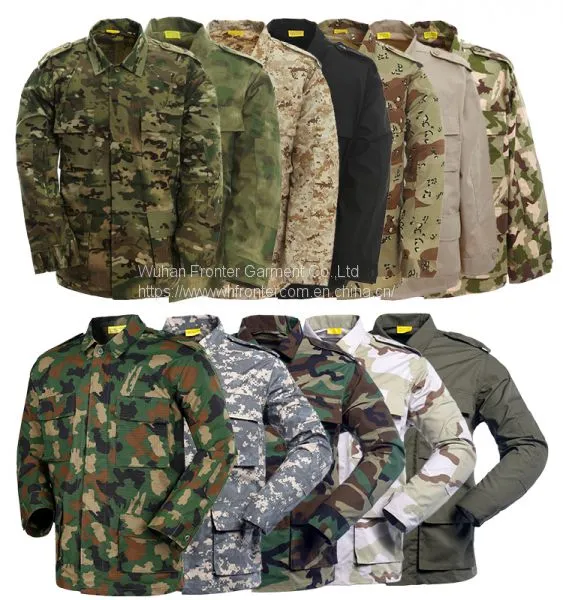 Wholesale T/C 65/35 Military Camouflage Battle Dress Uniform Bdu photo-5