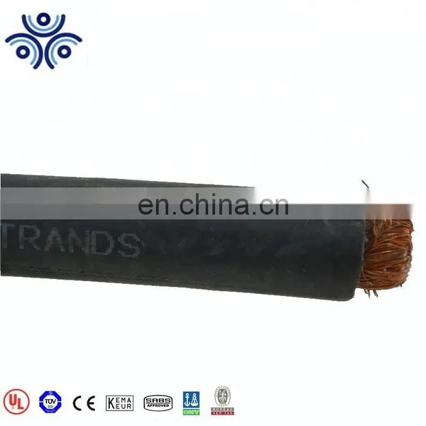UL1276 Flexible Copper Conductor Rubber Insulation Welding Cable 12 AWG 600V photo-2