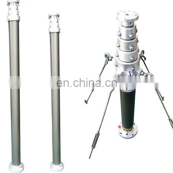8m Steel High Communication Antenna Telescopic Mast photo-2
