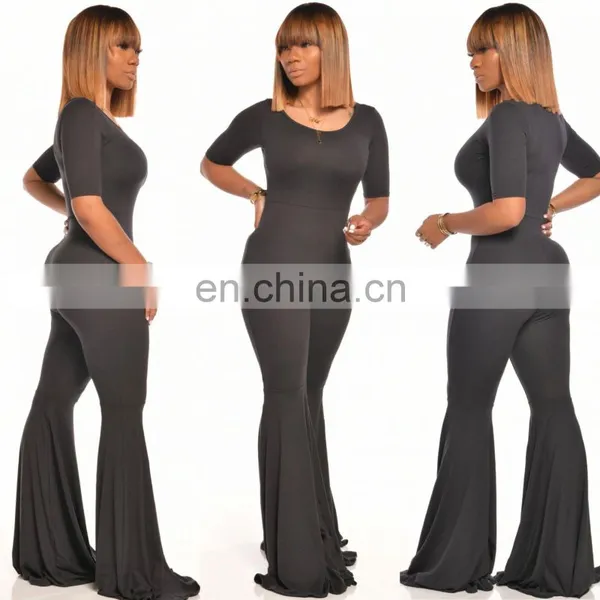 Women Jumpsuit Candy Color Bodycon Sexy Clothing Female Girl Short Sleeve Wrap Dress Ladies Vestidos photo-4
