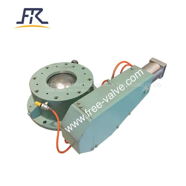 DN200 Ball Type Pneumatic Dome Valve for Coal Power Plant Fly Ash System photo-2