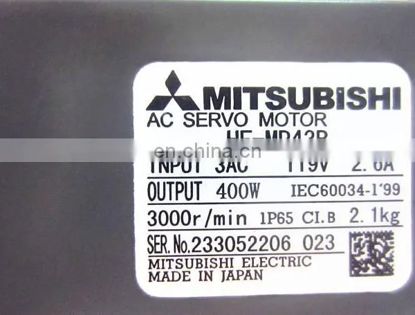 Mitsubishi HF-MP43B 400w ACServo Motor Drive photo-3