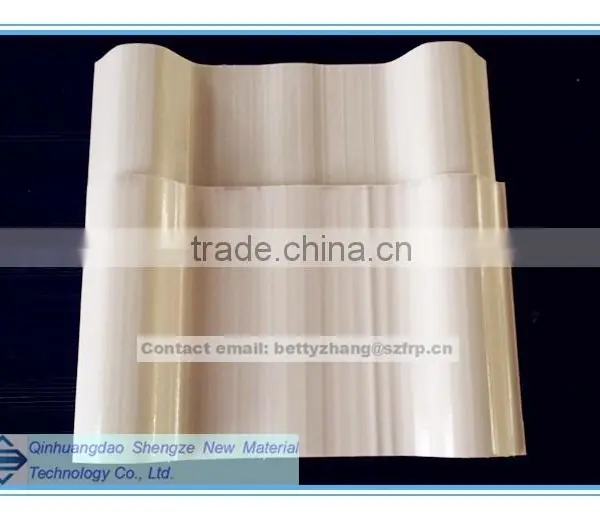 FRP Roof Sheet/exported Quality 3mm Corrugated Roofing Sheet/ Grp Building Panel photo-3