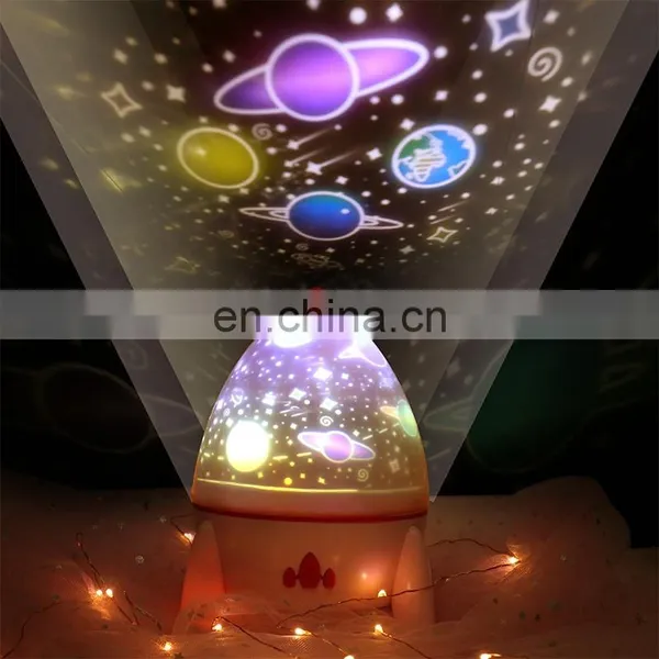 Home Decoration Rotating Projector Night Light for Kids photo-3
