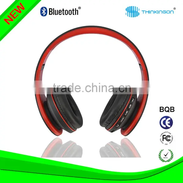 Bluetooth Wireless Headset Stereo Headphone (Red) photo-2