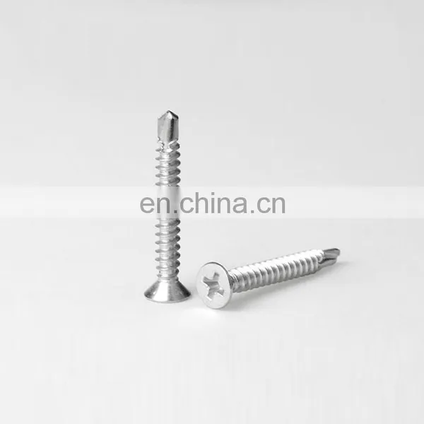 Self Drilling DIN7504P ZINC Phillips Countersunk Head SCREW photo-4