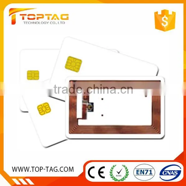Printable SLE4442 Blank White Contact IC Card photo-4