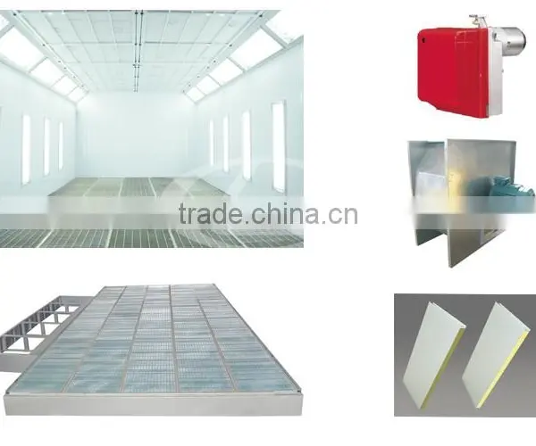 Wide Varieties Rock Wool Wall Panel Automatically Air Controlled Damper Thermal Car Spray Paint Booth (GL3000-B1) photo-6