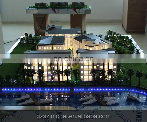 Construction Building Layout Scale Model Making , Real Estate Building Model photo-2