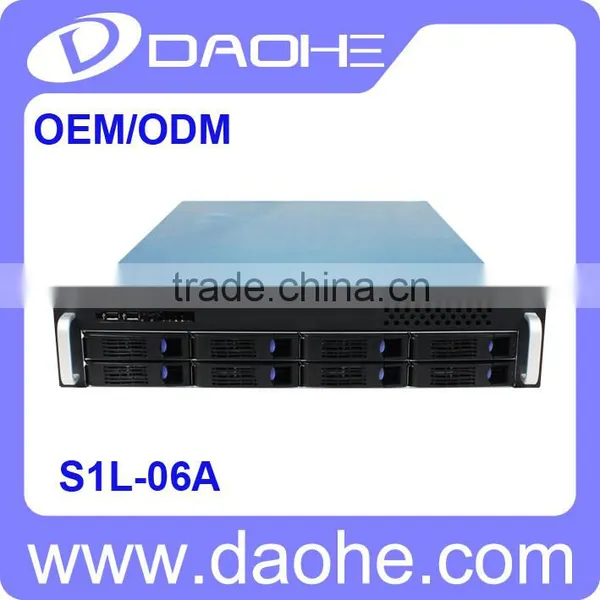 2U Entry Computing and Storage Server Chassis - 8x 3.5" Hot-Swap photo-4