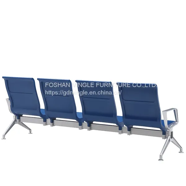 Custom Made Aluminum PU Foam Airport Waiting Chair Public Area Waiting Chair photo-5