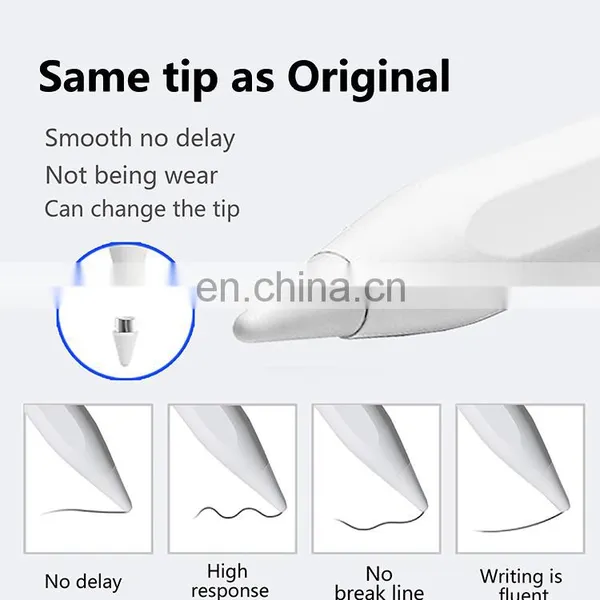 Custom Logo Capacitive Tablet Stylus Active Pen for Apple Pencil photo-3