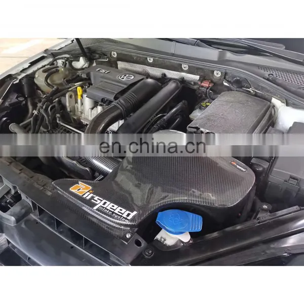OEM Accepted Personalized Design Carbon Fiber Cold Air Intake Kit Air Filter Box for Golf MK7 GTI 1.4T photo-4