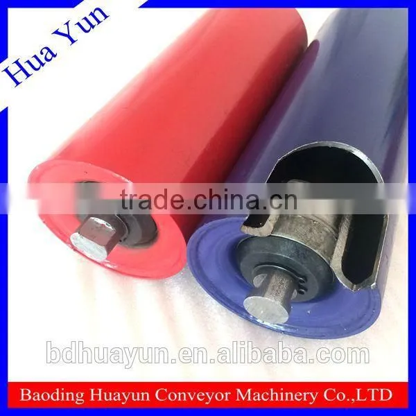 89mm Dia Dust Proof Carrying Idler Steel Conveyor Belt Idler Roller of Belt Conveyor photo-3