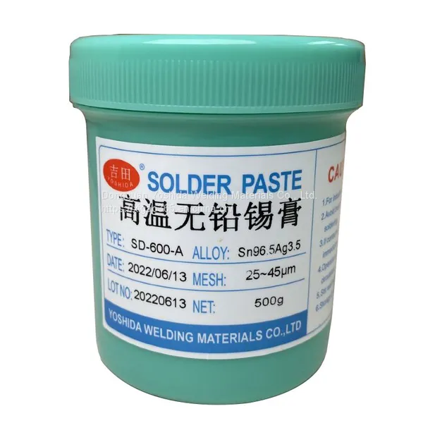 High Temperature Lead-free Water-washed Solder Silver Solder Paste Sn96.5Ag3.5 Nickel-plated Welding Water-melting Environmentally Friendly Tin Paste photo-2