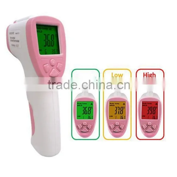 Best Baby Adult Digital Non-Contact Infrared Forehead Termometro Germany Sensor Digital Body InfraredThermometer Gun Shape photo-2