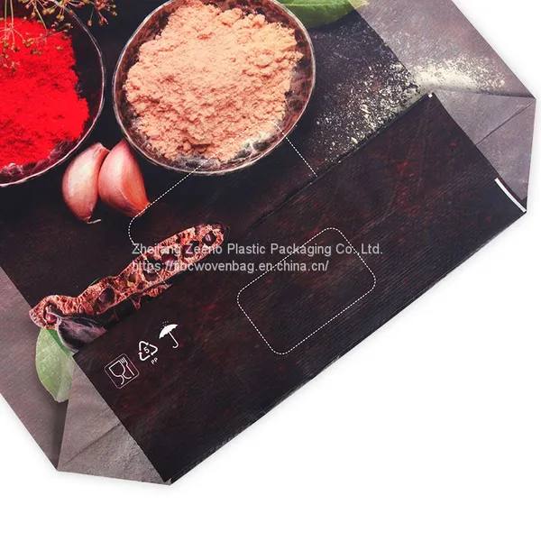 Packaging Maize Sugar Grain Rice Flour Food Fertilizer Seed Feed Polypropylene Laminated Coated Packing 25kg 50kg 100kg BOPP PP photo-2