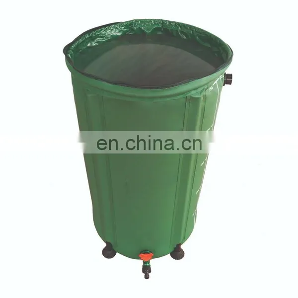 300L Food Safe Slim Tall Rain Water Barrel With Filter photo-2