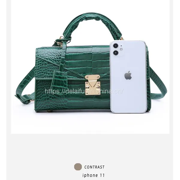Factory Wholesale Middle-east Hot-selling Alligator Print Handbag for Ladies photo-4