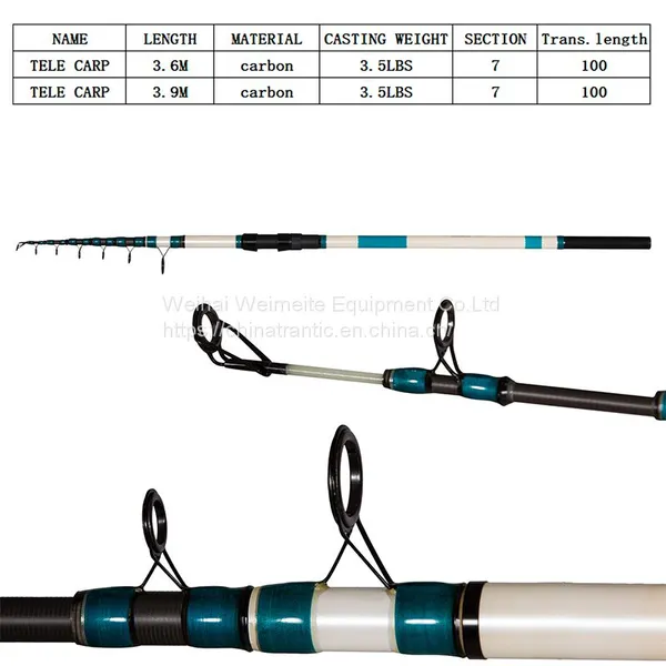 Tele carp china weimeite удочки для рыбалки
