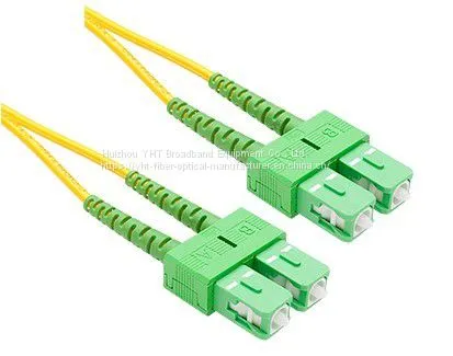Fiber optic cable Simplex FTTH 1core cable with connector patch cord SC APC pigtail LSZH PVC