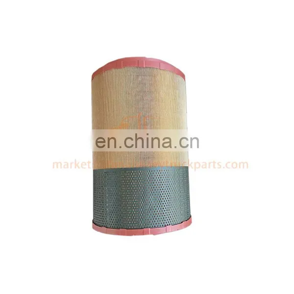 China Heavy Truck HOWO A7 SITRAK D12 MC11 MC13 WD615 371HP 420HP Sinotruk Engine Part WG9525195060-LX Air Filter photo-2