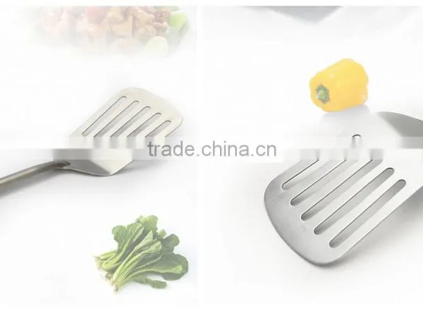Wholesale High Quality Slotted Turner Stainless Sleel Turner photo-3