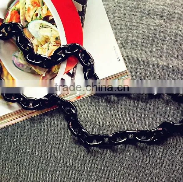 Cable Chain Acrylic Chain Colourful Long Chain