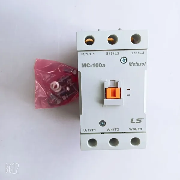 LS Metasol AC220V Magnetic Contactor MC-100a
