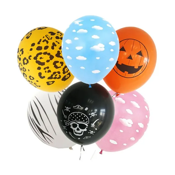Full Color Clear Printable Latex Balloon Personalized Christmas Birthday Party Personalized Print Custom Logo Balloon Globo photo-5