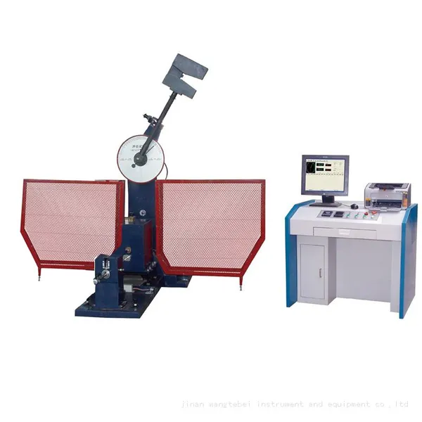 pendulum impact tester with encoder analog metal impact tester impact test equipment for construction steel