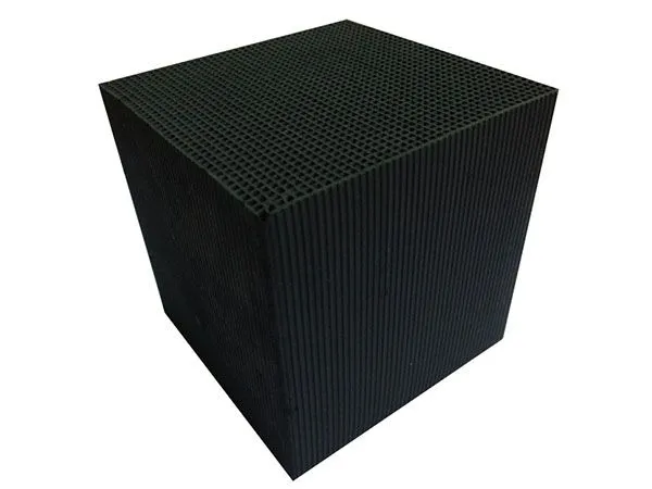 Aquarium Filter Material Honeycomb Cubic Activated Carbon Treatment Waste Gas Honeycomb Activated Carbon photo-2