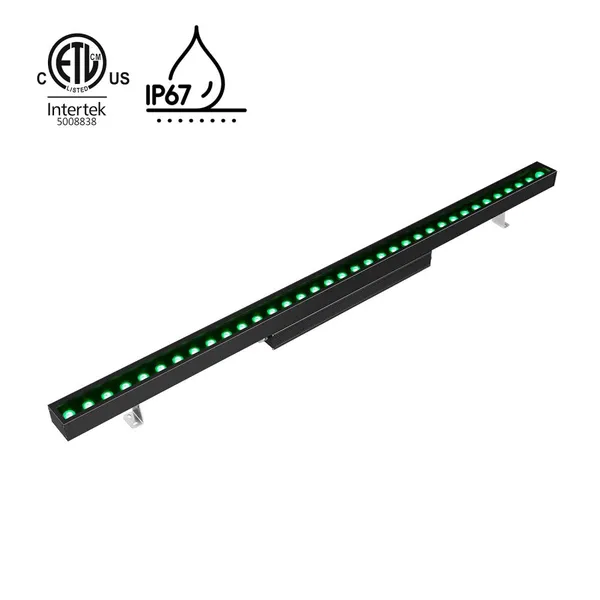 UL ETL Listed Top Quality IP67 Waterproof 32W 36W 50W 72W RGB RGBW LED Wall Washer photo-4
