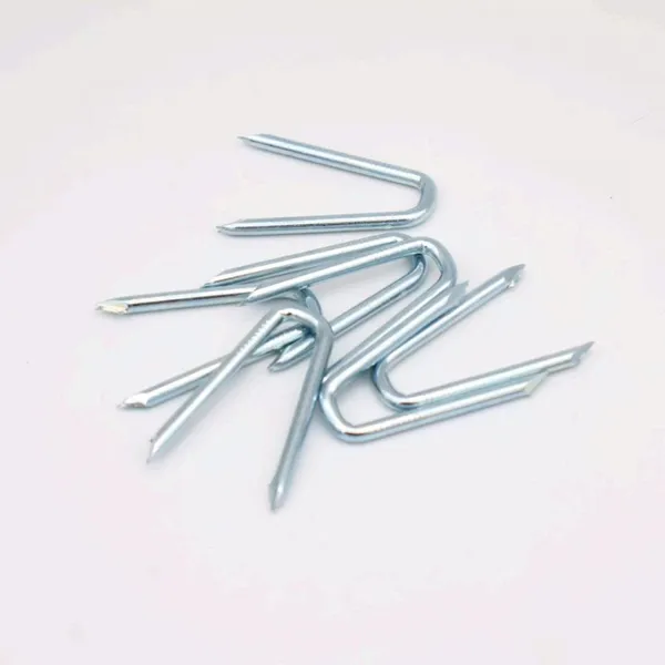 U Shaped Staples for Cable Management - Zinc Plated With Warranty