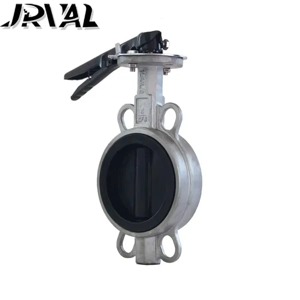 OEM Asme Manual 2 3 4 6 8-Inch Fast Delivery EPDM PTFE SS304 SS316 Wafer Butterfly Valves for Water Oil Direct China Factory photo-3