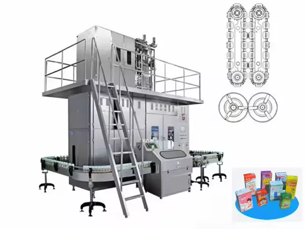 High Efficient Aseptic Carton Cardboard Bricks Juice Filling Machine Production Line photo-3