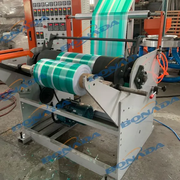 SJ Series PE Double Color Strip Film Blowing Machine Set photo-2