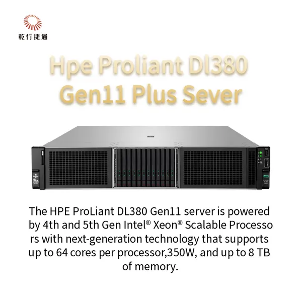 HPE DL380 Gen11 Plus Proliant Rack Server With Xeon Processor 32/64GB Memory photo-3