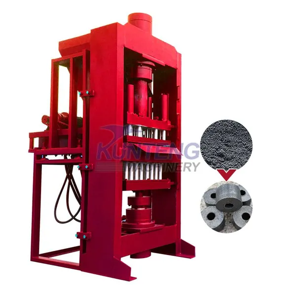 Industrial iron filings ceramic powder zirconia powder hydraulic briquetting machine  charcoal briquette line