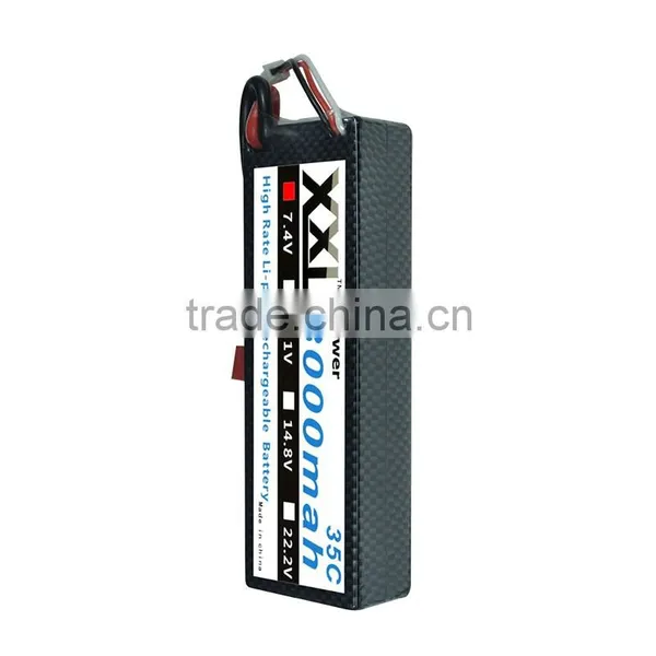 High-Rate Battery 3000mAh 7.4V for Airplane and Boat Models photo-5