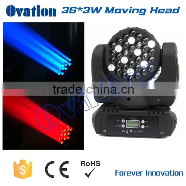 2016 Inovative Product 36*3W Led Beam Moving Head/mini Beam Moving Head photo-4