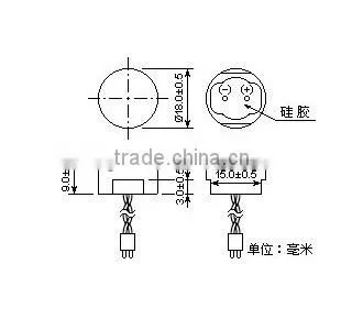High Quality Waterproof Ultrasonic Sensor NU40B18TR-3 photo-2