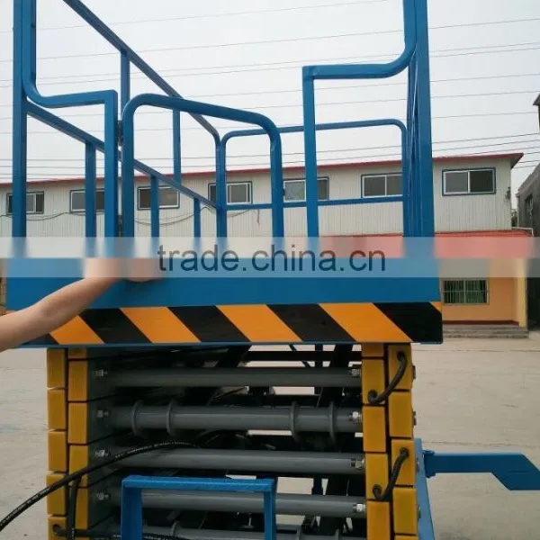 Factory Direct Sale Battery Powered Scissor Lift Platform/hydraulic Vertical Platform Lift photo-6