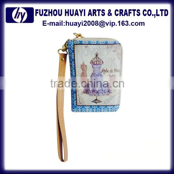 New Fashion Bifold Credit Cards Holder Slim PU Wallet