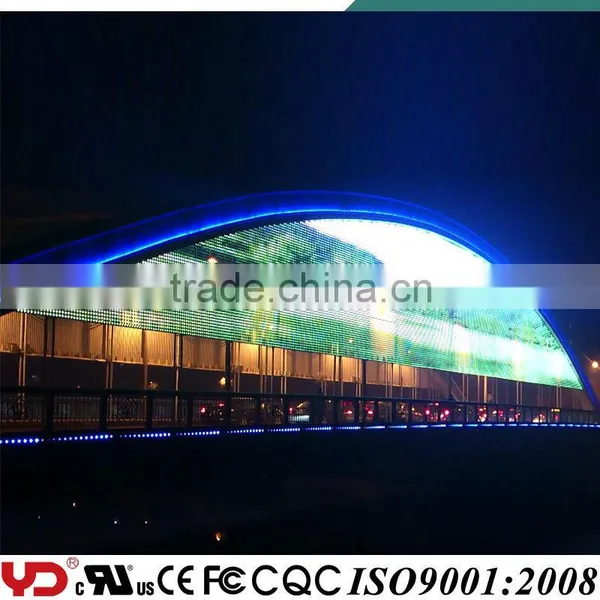 Outdoor Programmable Pvc Lamp Body Material Artistic Led Light Bridge Projects photo-4