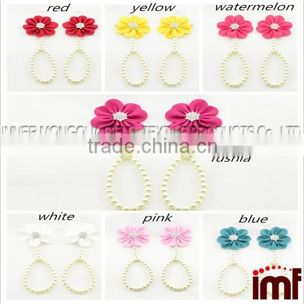 Baby Barefoot Sandals Baby Girls Jewelry Baby Shoes Quality Choice photo-2