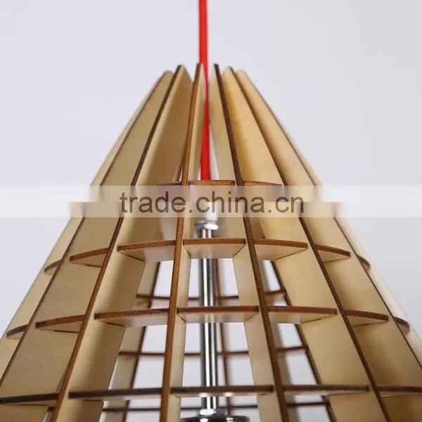 2016 Popular Loft Country Style Wood Pendant Light LED Pendant Lamp JK-8005B-11 LED Pendant Light photo-6