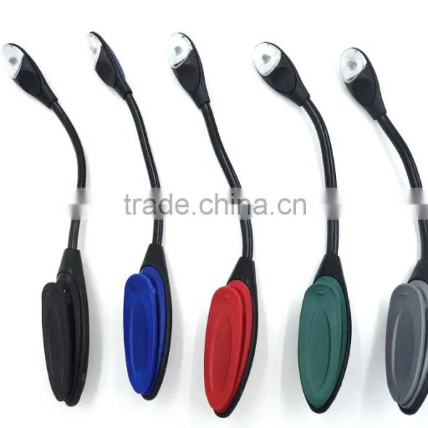 1 LED Flexible Book Light Easy Clip On Reading Light Perfect For Night Bookworms photo-3