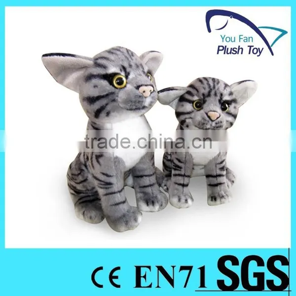 Lifelike Soft Stuffed Toys Plush Cat photo-5