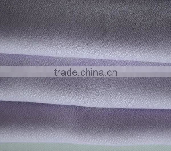 Rayon Crepe 50% Polyester 50% Rayon Light Weight Silk Like Fabric for Fashion Apprarel photo-3
